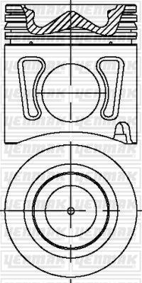 Yenmak 31-04868-000 - Поршень autosila-amz.com