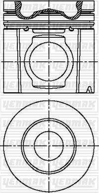 Yenmak 31-04886-000 - Поршень autosila-amz.com