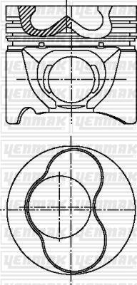 Yenmak 31-04301-000 - Поршень autosila-amz.com