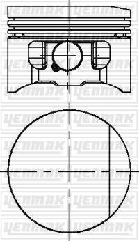 Yenmak 31-04336-000 - Поршень autosila-amz.com