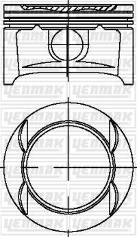 Yenmak 31-04214-000 - Поршень autosila-amz.com