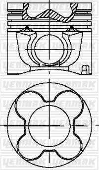 Yenmak 31-04217-000 - Поршень autosila-amz.com