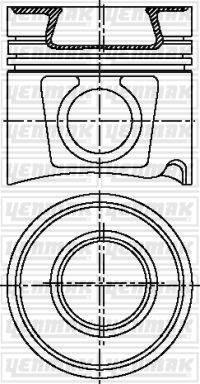 Yenmak 31-04729-000 - Поршень autosila-amz.com