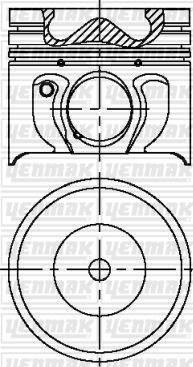 Yenmak 31-03459-000 - Поршень autosila-amz.com