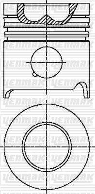 Yenmak 31-03409-000 - Поршень autosila-amz.com