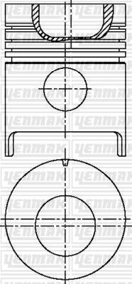 Yenmak 31-03438-000 - Поршень autosila-amz.com