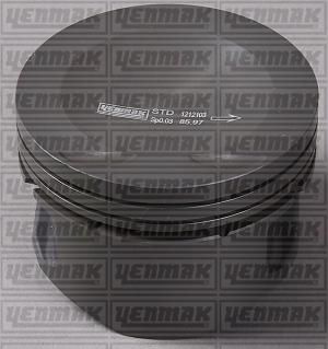Yenmak 31-03818-000 - Поршень комплект OPEL C20XEV(STD) 86 мм (на 1 цилиндр) (мин. 4 шт.) autosila-amz.com