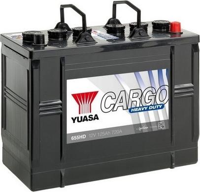 Yuasa 655HD - Стартерная аккумуляторная батарея, АКБ autosila-amz.com