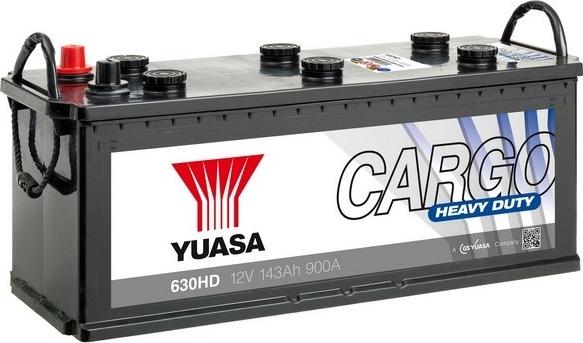 Yuasa 630HD - Стартерная аккумуляторная батарея, АКБ autosila-amz.com