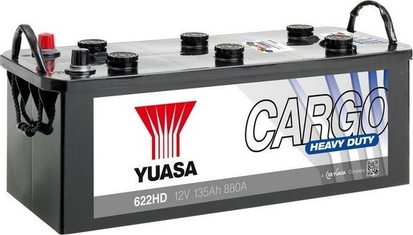 Yuasa 622HD - Стартерная аккумуляторная батарея, АКБ autosila-amz.com