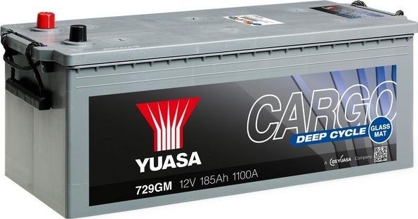 Yuasa 729GM - Стартерная аккумуляторная батарея, АКБ autosila-amz.com