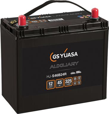 Yuasa HJ-S46B24R - Стартерная аккумуляторная батарея autosila-amz.com