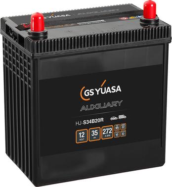 Yuasa HJ-S34B20R - Стартерная аккумуляторная батарея, АКБ autosila-amz.com