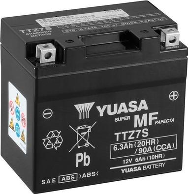 Yuasa TTZ7S - Стартерная аккумуляторная батарея, АКБ autosila-amz.com