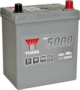 Yuasa YBX5054 - Стартерная аккумуляторная батарея, АКБ autosila-amz.com