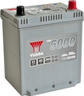Yuasa YBX5056 - Стартерная аккумуляторная батарея, АКБ autosila-amz.com