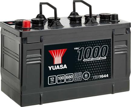 Yuasa YBX1644 - Стартерная аккумуляторная батарея, АКБ autosila-amz.com