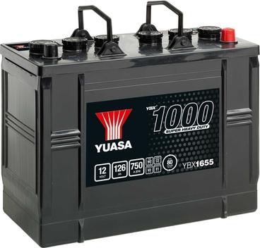 Yuasa YBX1655 - Стартерная аккумуляторная батарея, АКБ autosila-amz.com