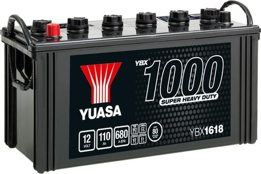 Yuasa YBX1618 - Стартерная аккумуляторная батарея, АКБ autosila-amz.com