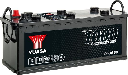 Yuasa YBX1630 - Стартерная аккумуляторная батарея, АКБ autosila-amz.com