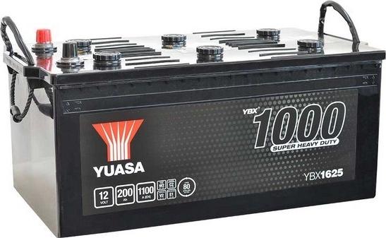 Yuasa YBX1625 - Стартерная аккумуляторная батарея, АКБ autosila-amz.com