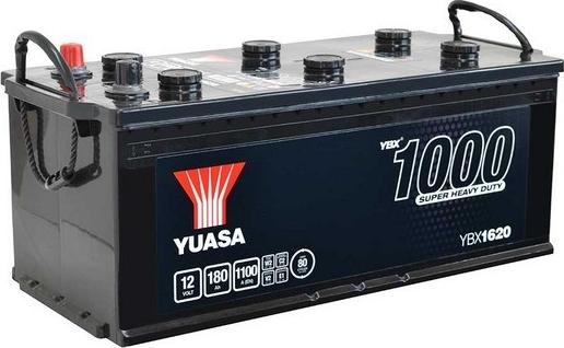Yuasa YBX1620 - Стартерная аккумуляторная батарея, АКБ autosila-amz.com
