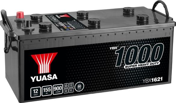 Yuasa YBX1621 - Стартерная аккумуляторная батарея, АКБ autosila-amz.com