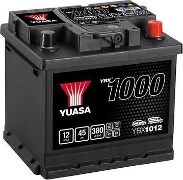 Yuasa YBX1012 - Стартерная аккумуляторная батарея, АКБ autosila-amz.com