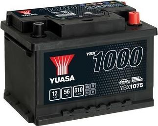 Yuasa YBX1075 - Стартерная аккумуляторная батарея autosila-amz.com