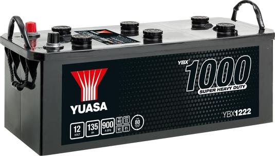 Yuasa YBX1222 - Стартерная аккумуляторная батарея, АКБ autosila-amz.com
