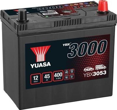 Yuasa YBX3053 - Стартерная аккумуляторная батарея, АКБ autosila-amz.com