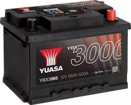 Yuasa YBX3065 - Стартерная аккумуляторная батарея, АКБ autosila-amz.com