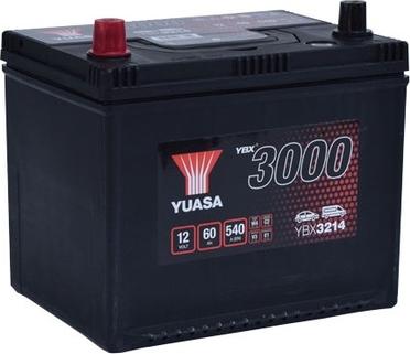Yuasa YBX3214 - Стартерная аккумуляторная батарея, АКБ autosila-amz.com