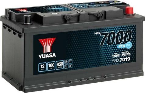 Yuasa YBX7019 - Стартерная аккумуляторная батарея, АКБ autosila-amz.com