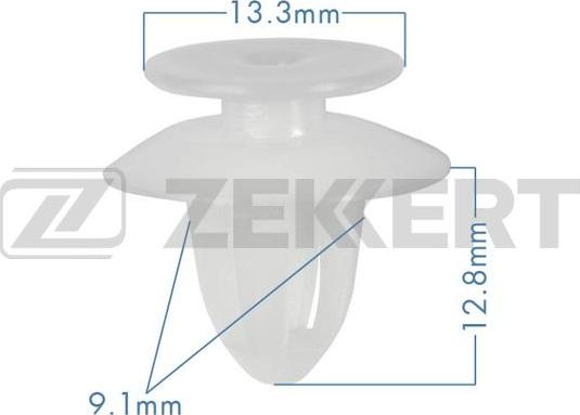 Zekkert BE-1211 - Зажим, клипса, молдинг autosila-amz.com