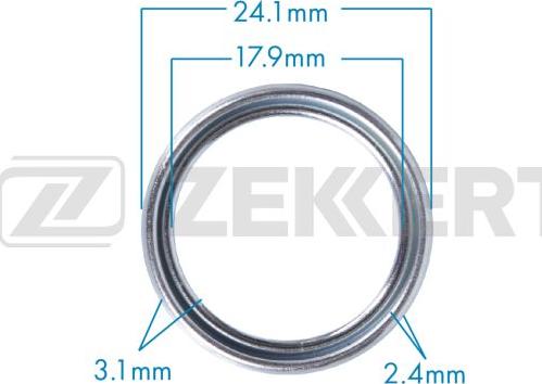 Zekkert BE-3573 - Резьбовая пробка, масляный поддон autosila-amz.com