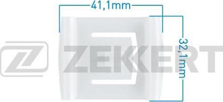 Zekkert BE-2554 - Зажим, клипса, молдинг autosila-amz.com