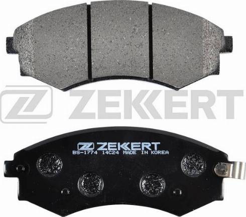 Zekkert BS-1774 - Тормозные колодки, дисковые, комплект autosila-amz.com
