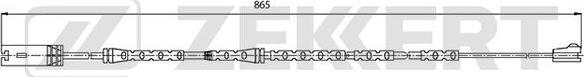 Zekkert BS-8029 - Сигнализатор, износ тормозных колодок autosila-amz.com