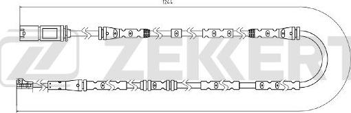 Zekkert BS-8101 - Сигнализатор, износ тормозных колодок autosila-amz.com