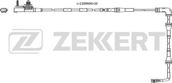 Zekkert BS-8135 - Сигнализатор, износ тормозных колодок autosila-amz.com