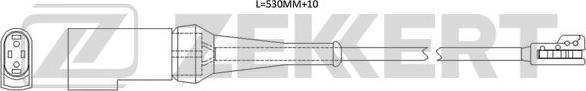 Zekkert BS-8132 - Сигнализатор, износ тормозных колодок autosila-amz.com