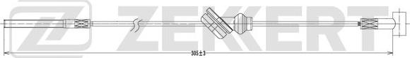 Zekkert BZ-1201 - Тросик, cтояночный тормоз autosila-amz.com