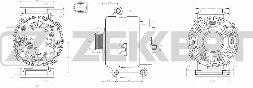 Zekkert GE-1009 - Генератор autosila-amz.com