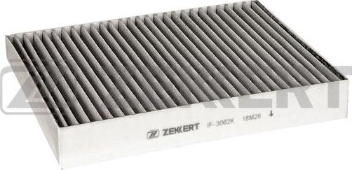 Zekkert IF-3062K - Фильтр воздуха в салоне autosila-amz.com