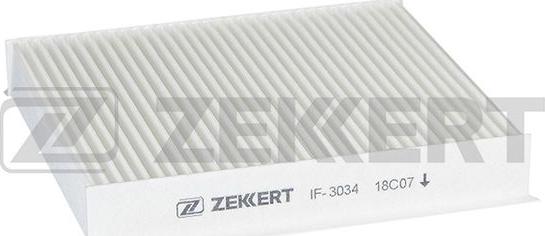 Zekkert IF-3034 - Фильтр воздуха в салоне autosila-amz.com