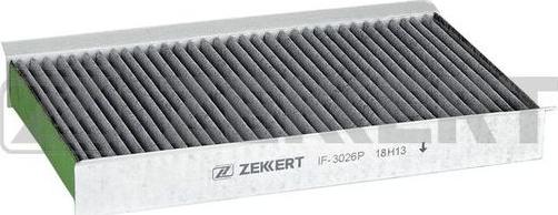 Zekkert IF-3026P - Фильтр воздуха в салоне autosila-amz.com