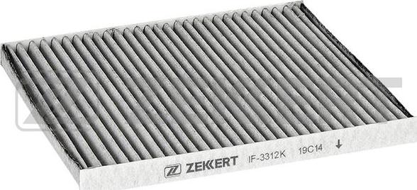 Zekkert IF-3312K - Фильтр воздуха в салоне autosila-amz.com