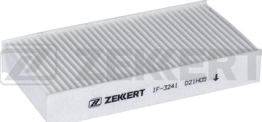 Zekkert IF-3241 - Фильтр воздуха в салоне autosila-amz.com