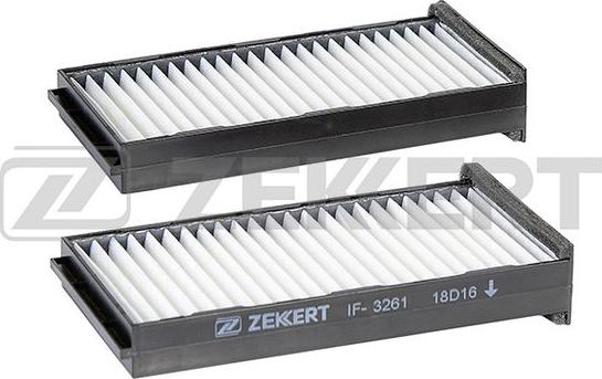 Zekkert IF-3261 - Фильтр воздуха в салоне autosila-amz.com